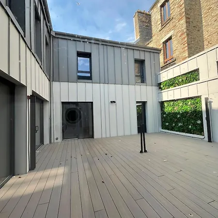 Le Louis Xvi Duplex 120 M2 Terrasse 6 דירה שרבורג